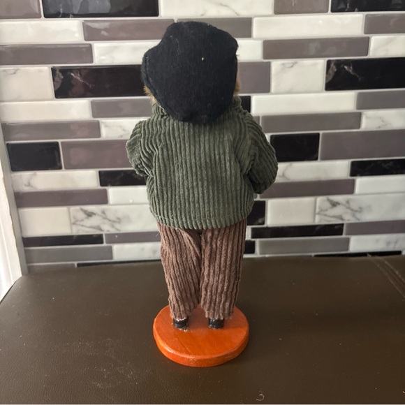 Byers Choice Carolers Five Men Women Boy Colonial Style 9-13 Inches No Marks - Picture 15 of 16